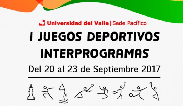 Juegos Deportivos Interprogramas, del 20 al 23 de Septiembre