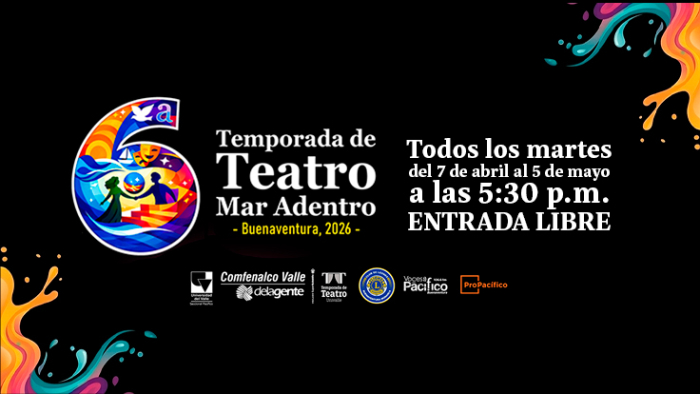 VI TEMPORADA DE TEATRO "MAR ADENTRO 2026"
